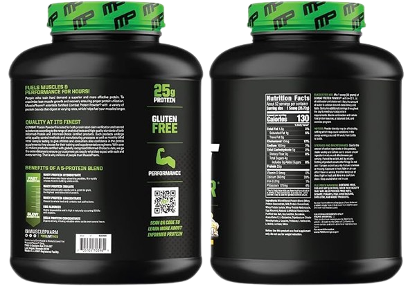 Muscle Pharm banana cream | גלידת בננה -1.9 קילו