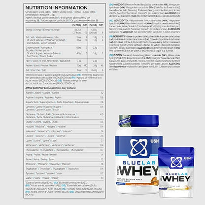 USN Blue Lab Whey | קרמל שוקולד